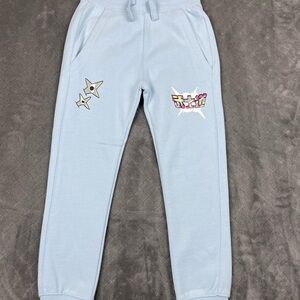 Jordan Craig Kids Sky Blue Graphic Joggers‎